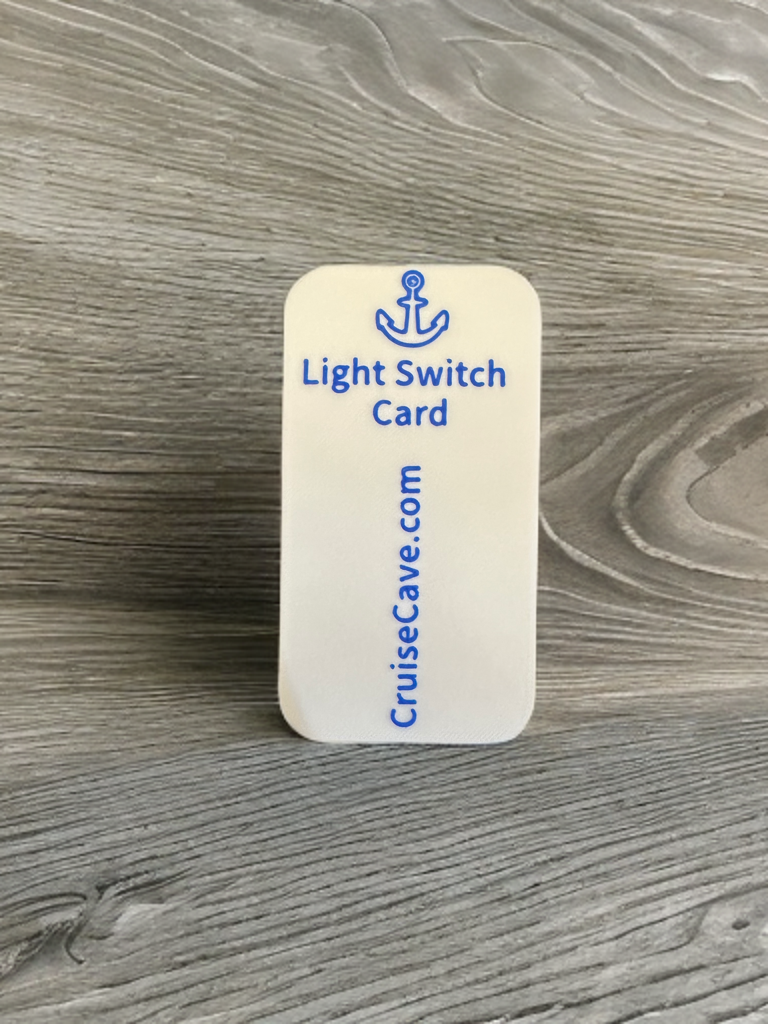 Cruise Light Switch Card