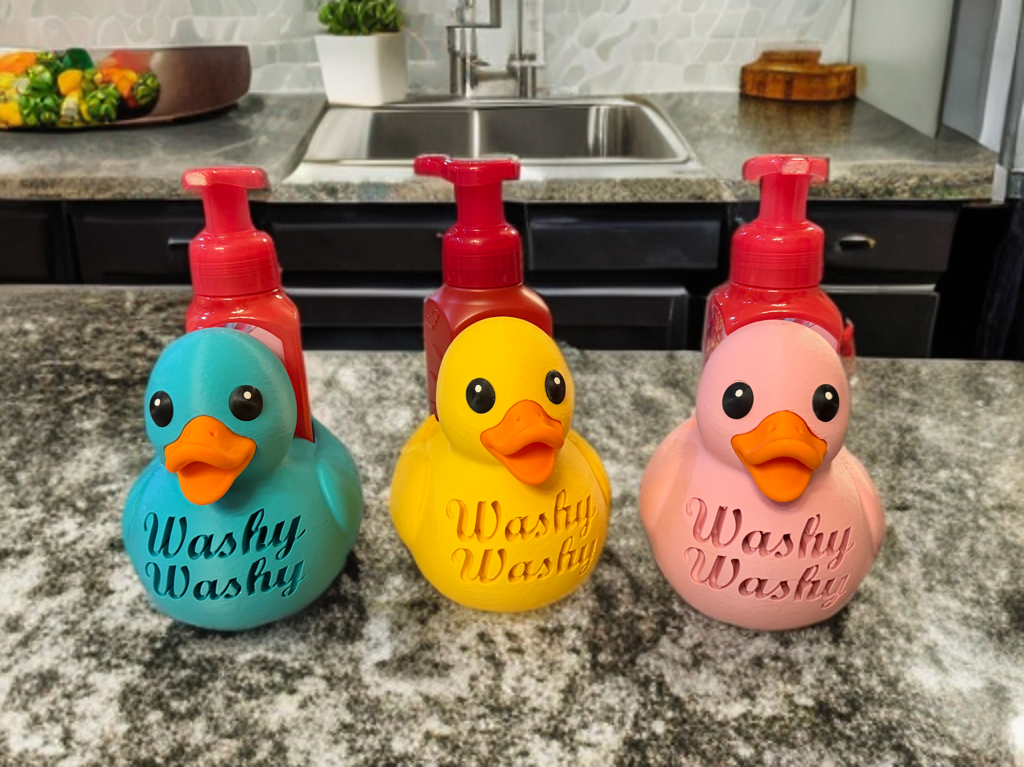 Washy Washy Soap Dispenser Duck