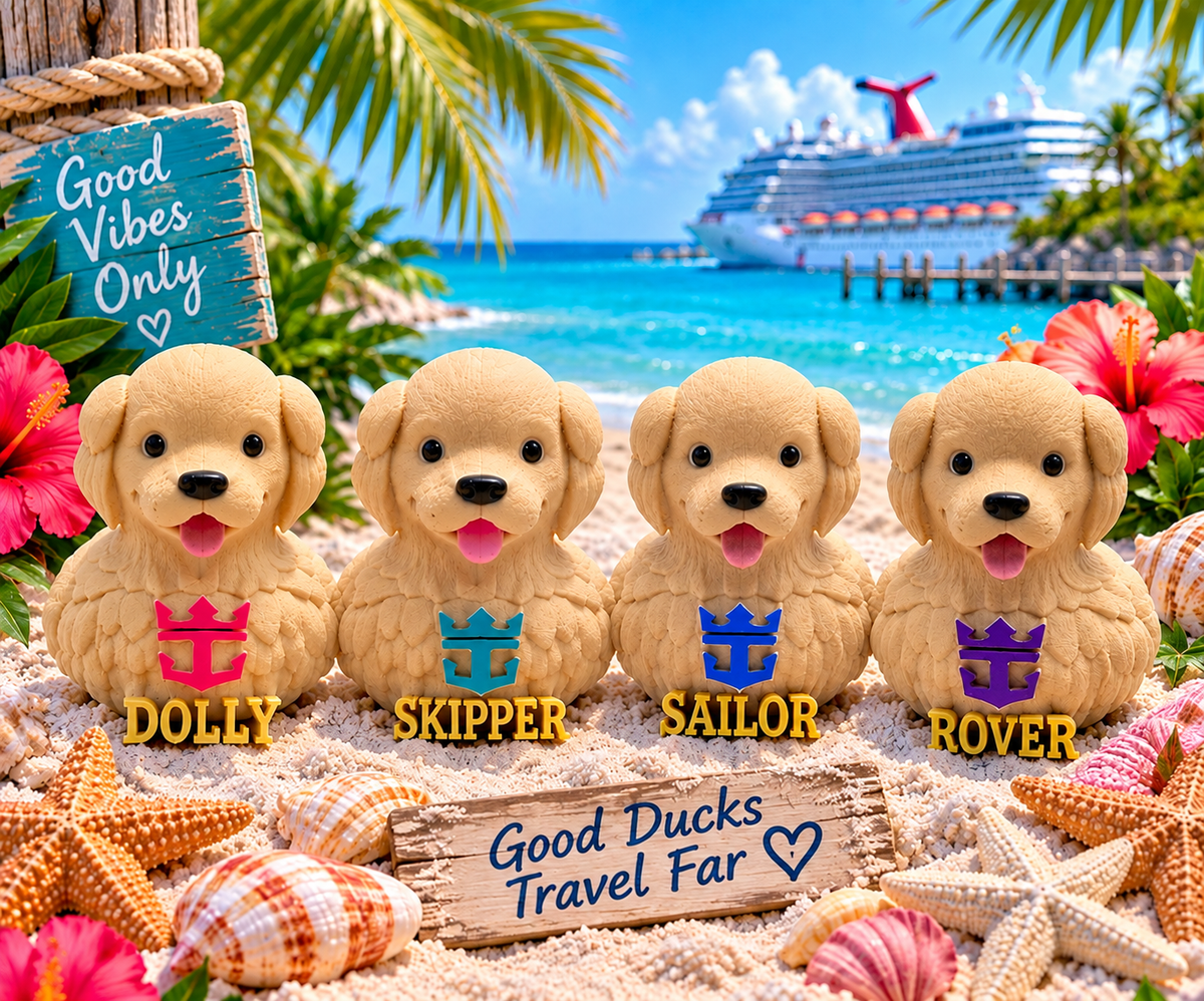 Cruising Pups – Cruise Ship Dog Duck Collection