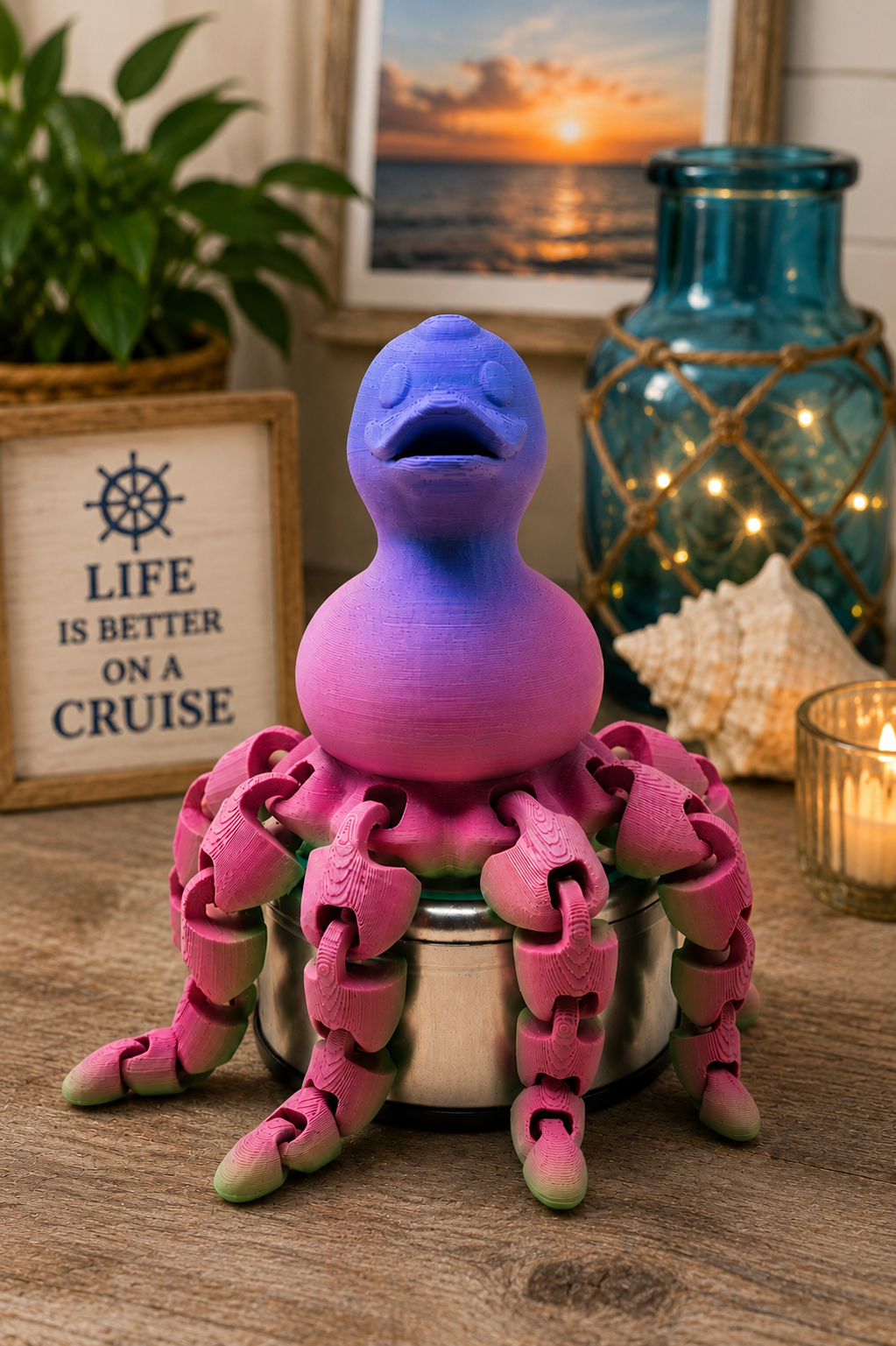 Large Pastel OctoDuck