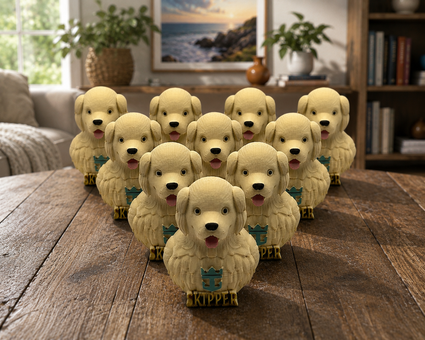 Set of 10, Legend of the Seas, Skipper the Dog