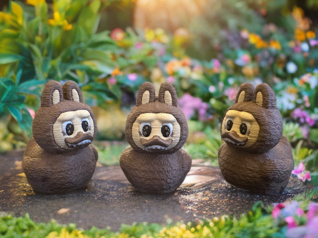 Set of 6 Lafufu Ducks
