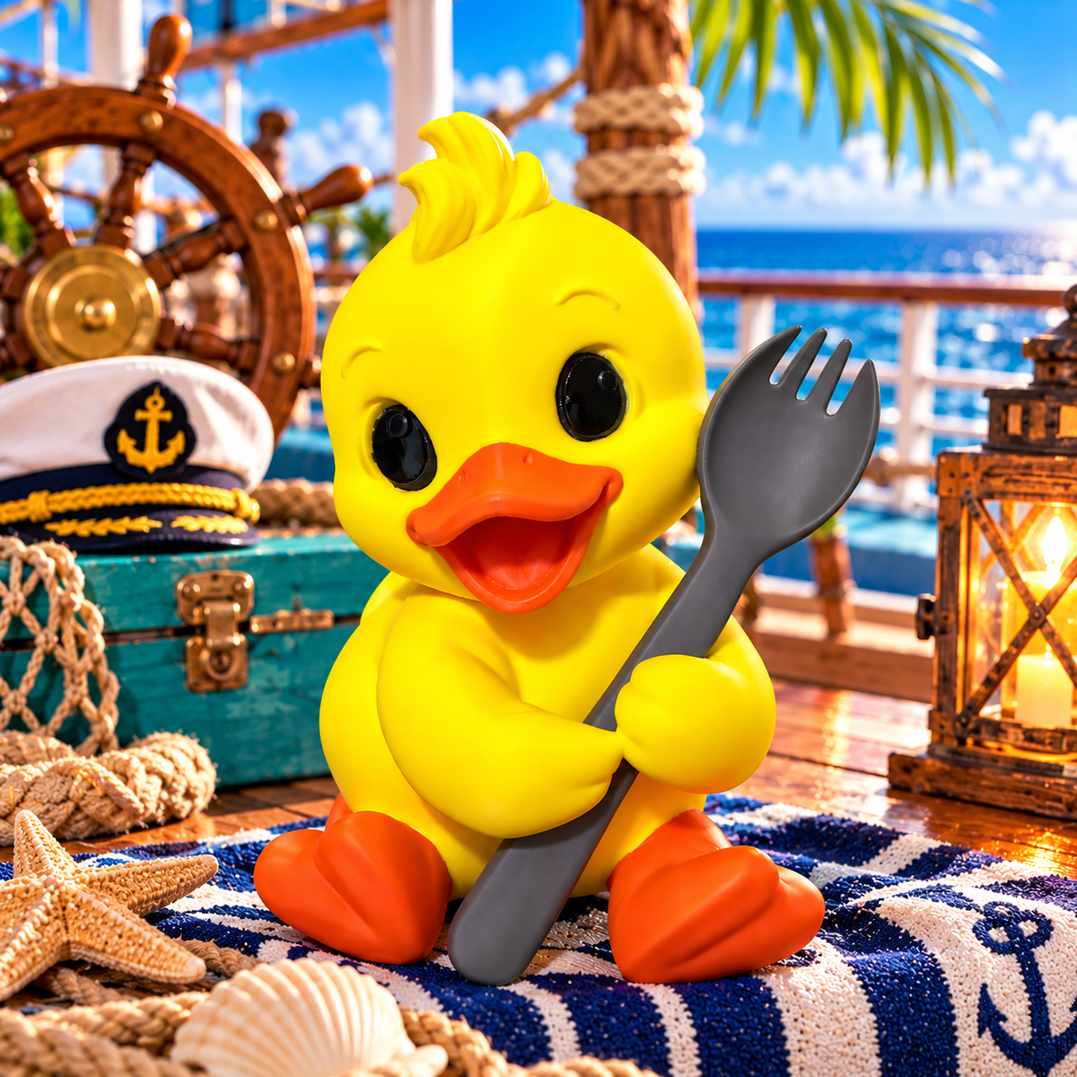 Spork-tacular Large Duck