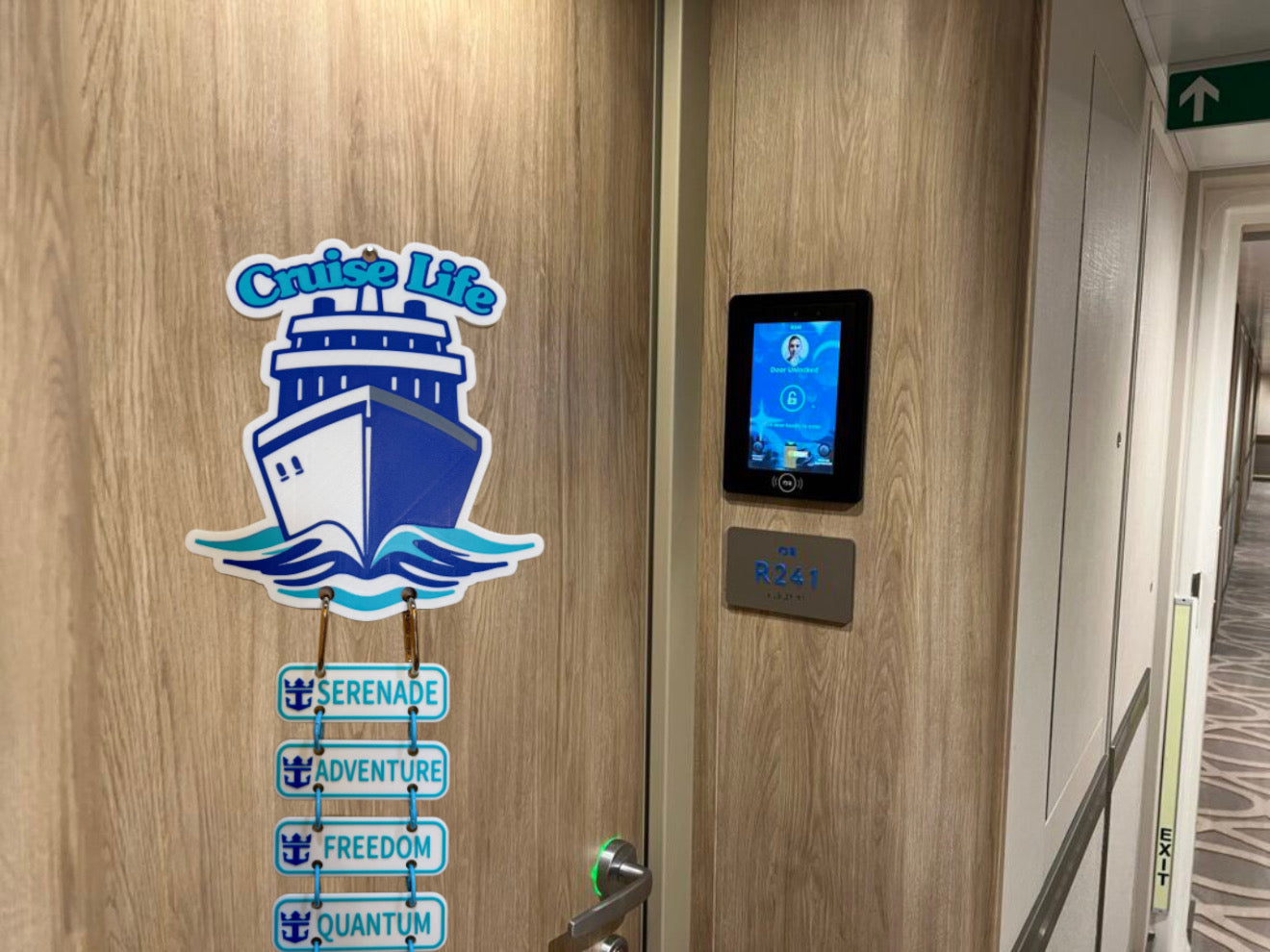 Interchangeable Cruise Door Hanger Decoration