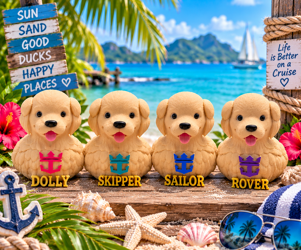 Cruising Pups – Cruise Ship Dog Duck Collection