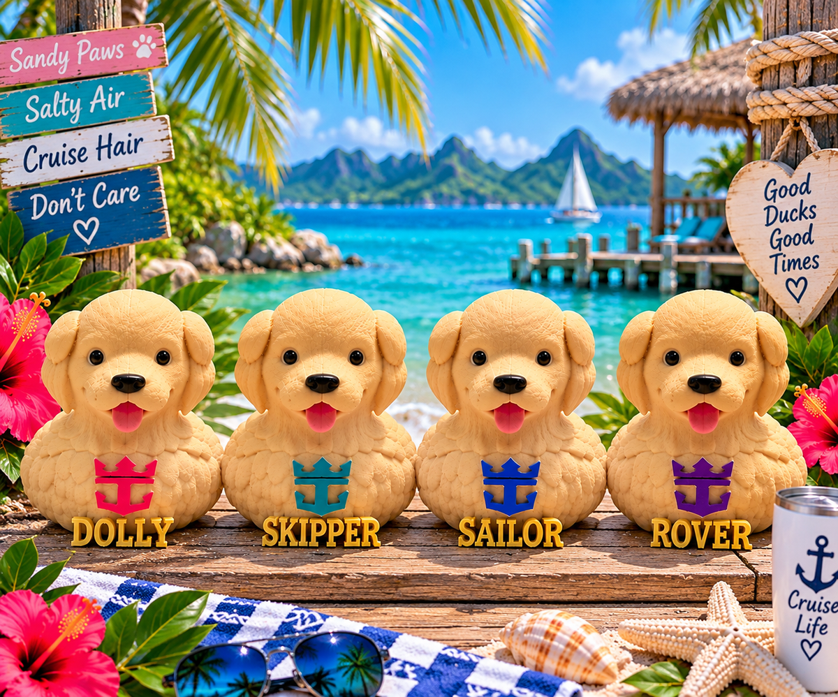 Cruising Pups – Cruise Ship Dog Duck Collection