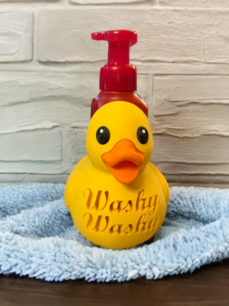Washy Washy Soap Dispenser Duck