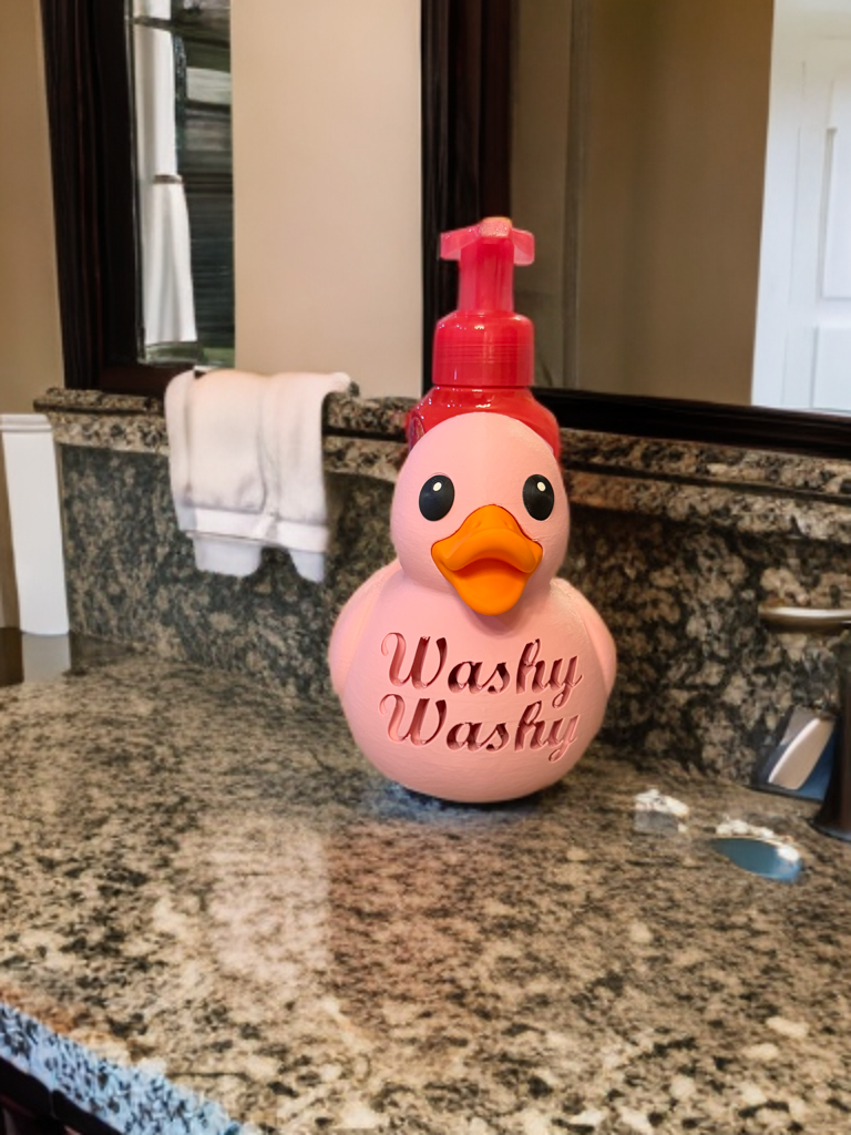 Washy Washy Soap Dispenser Duck