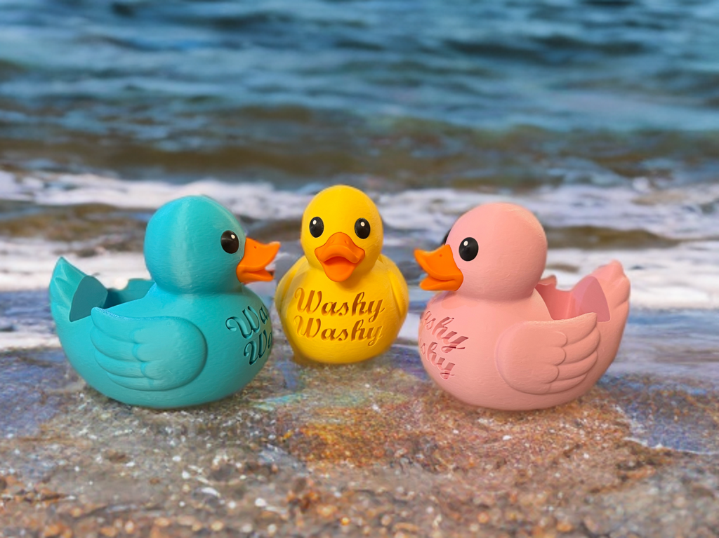 Washy Washy Soap Dispenser Duck