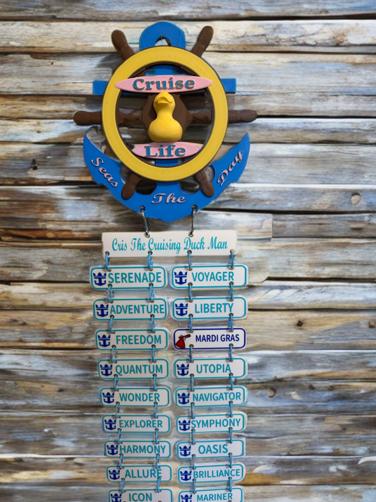 Interchangeable Cruise Door Hanger Decoration