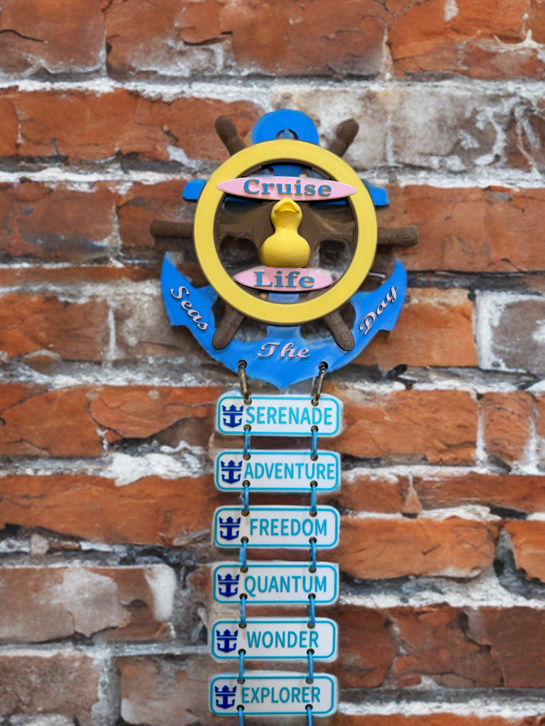 Interchangeable Cruise Door Hanger Decoration