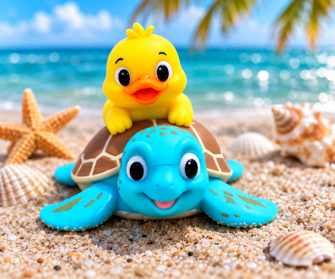 BFF Sea Turtle Duck