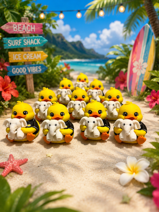 Room Attendant Ducks- Set of 10