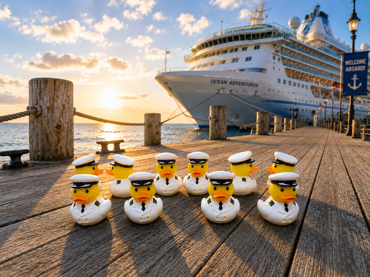Set of 10 Captain Ducks