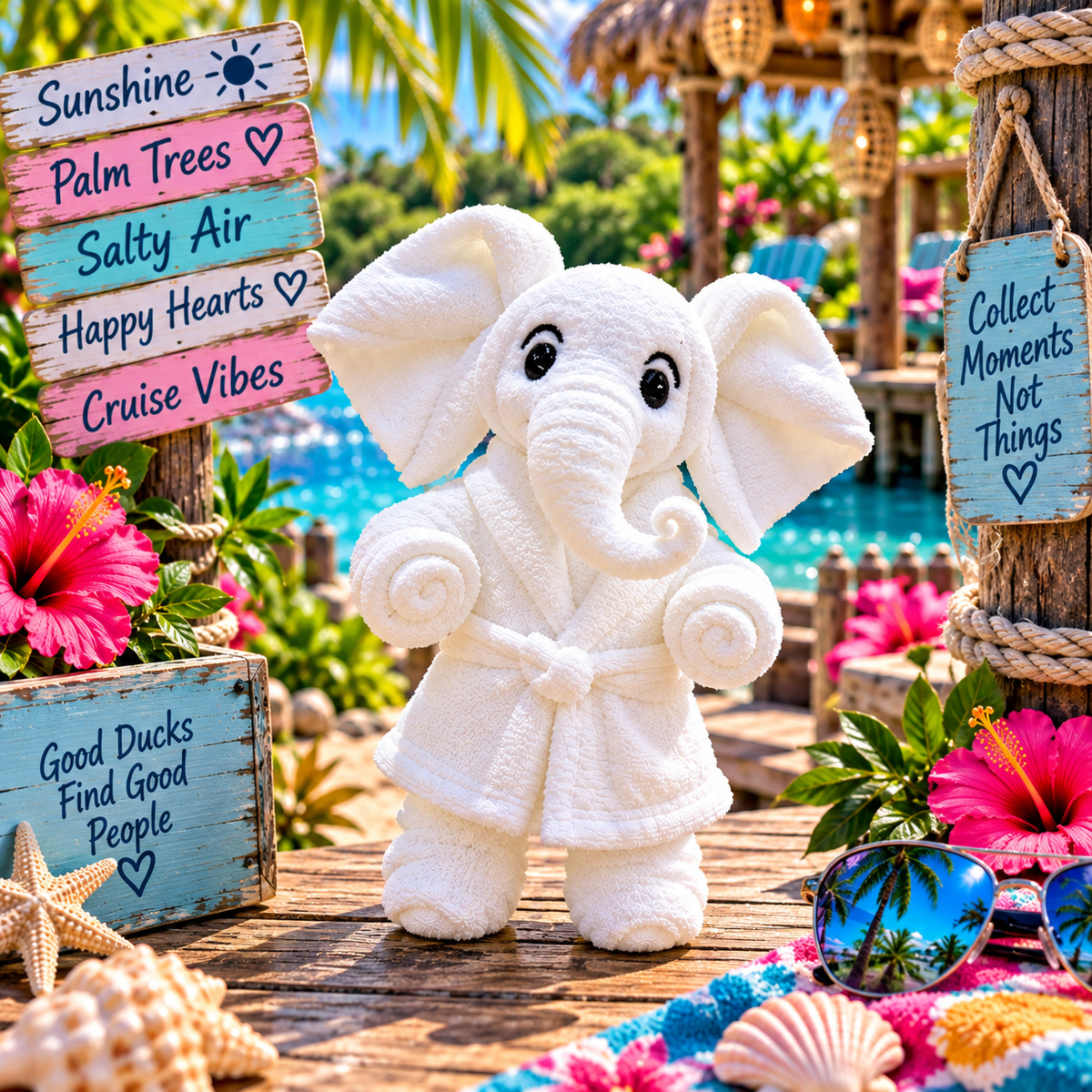 Towel Me About It – Cruise Elephant