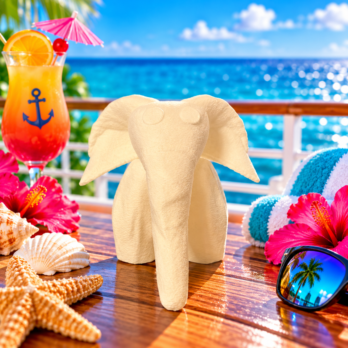 Medium Towel Elephant