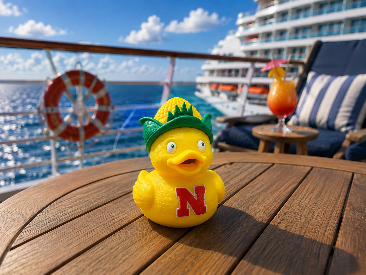 Set of 10 Nebraska Corn Ducks