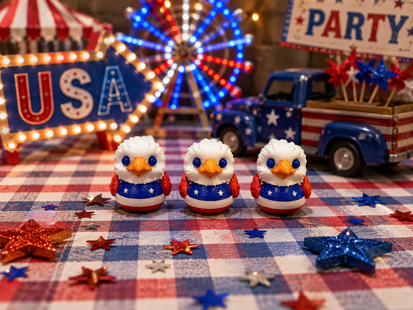 Baby Eagle Ducks- Set of 10