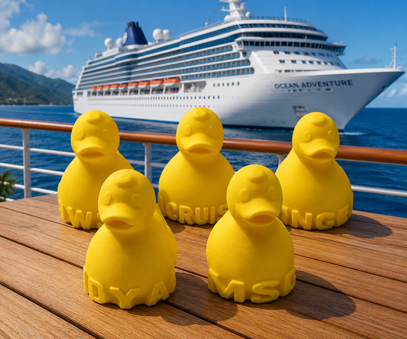 Cruise Ship Duck