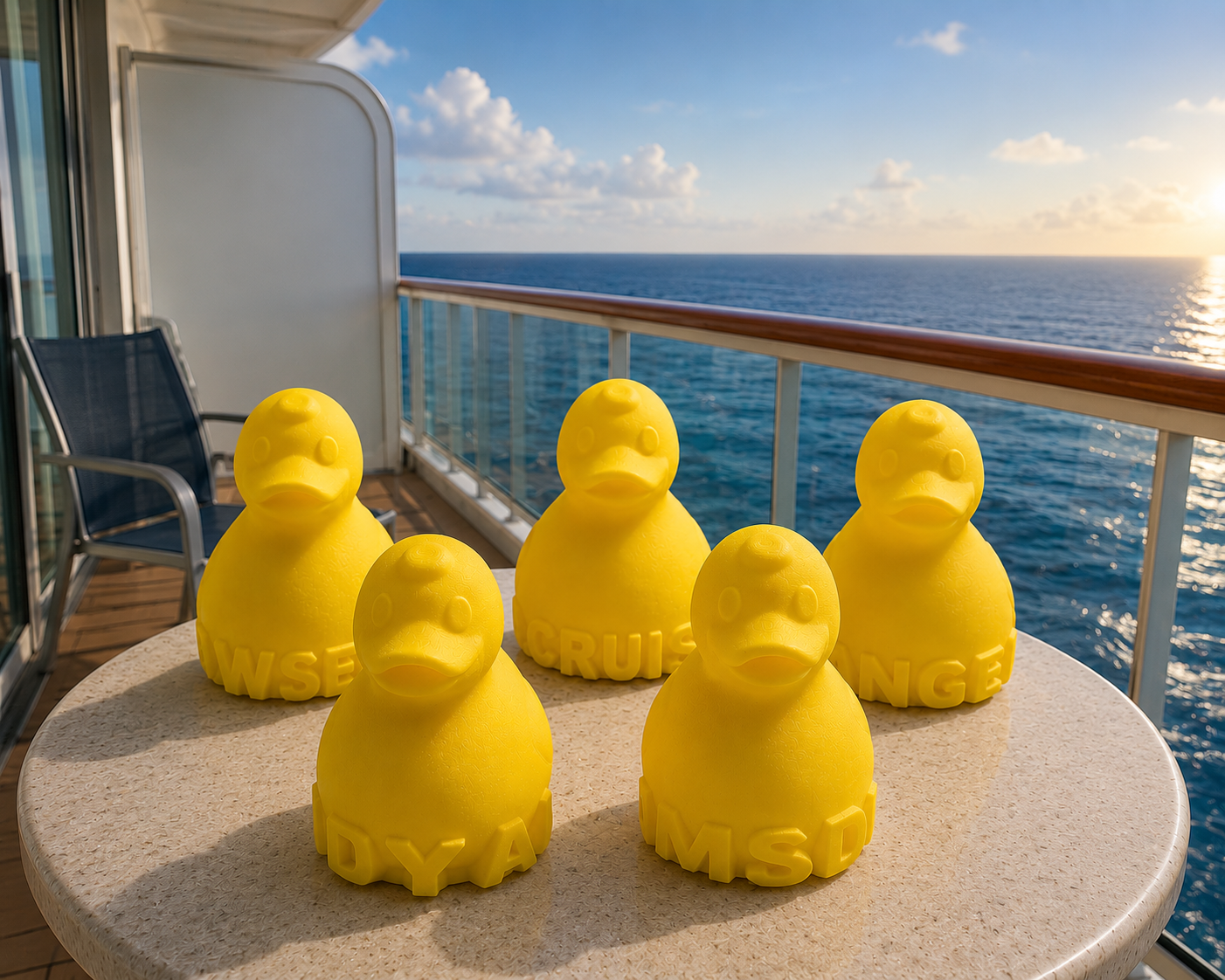 Cruise Ship Duck