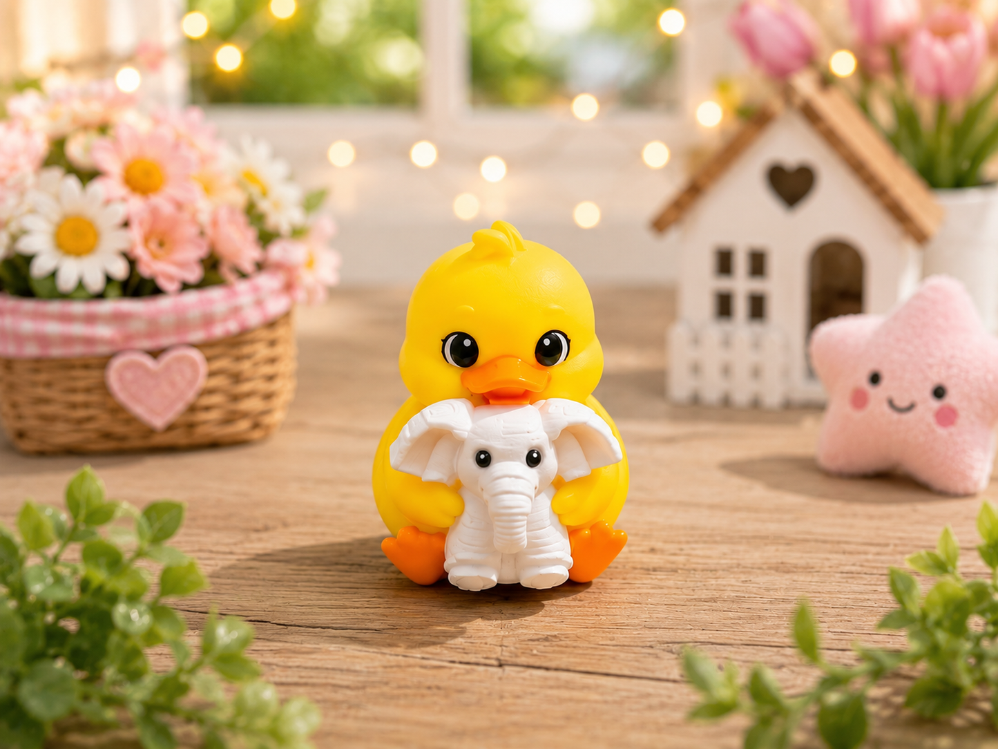 Ducky holding Towel Elephant- Set of 10