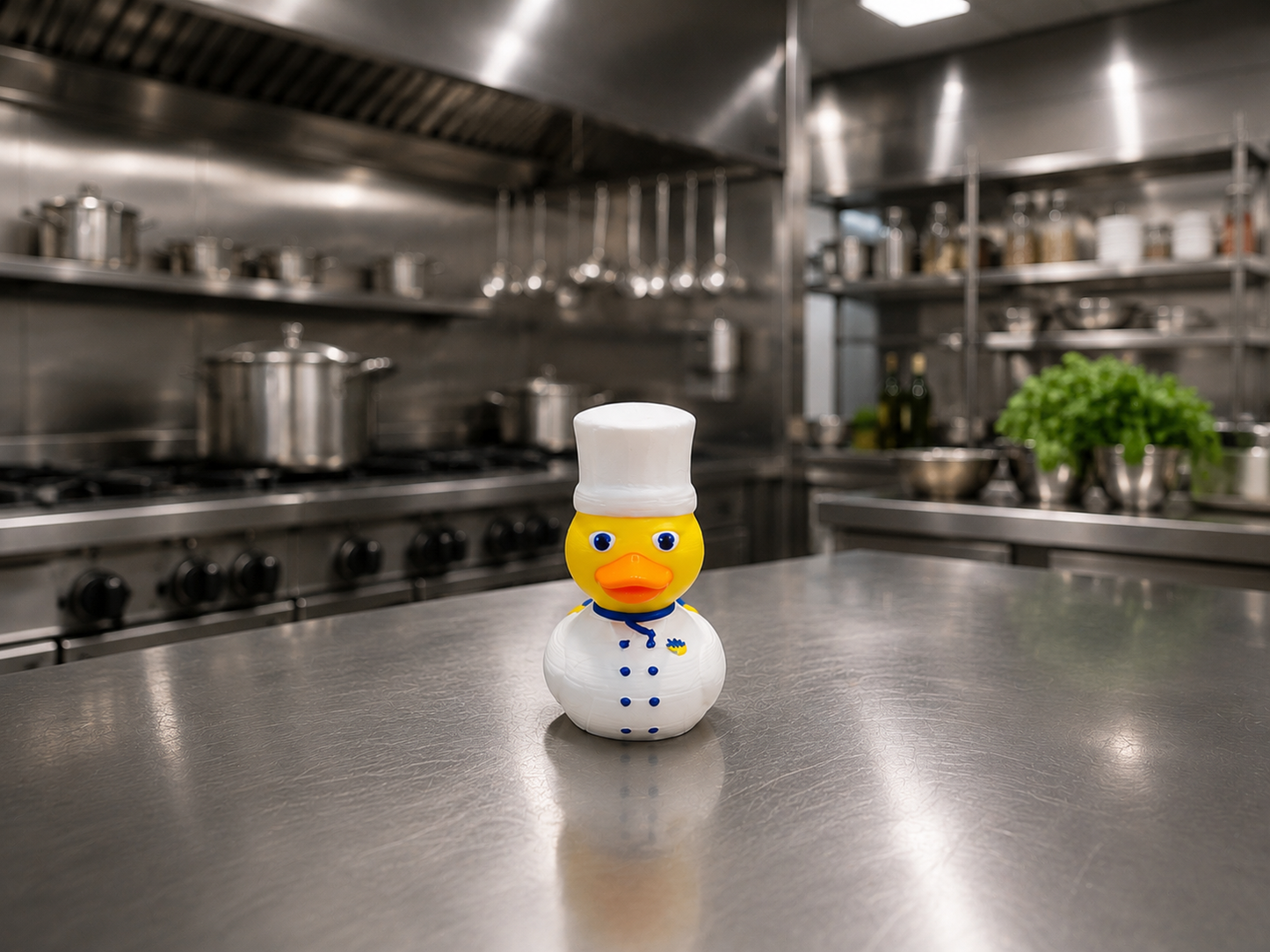 Set of 10 Chef Ducks