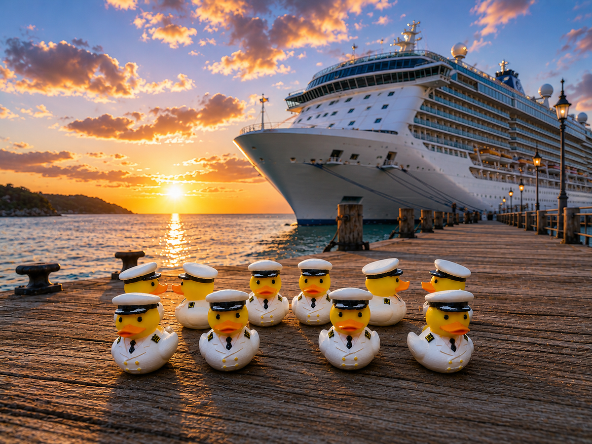 Set of 10 Captain Ducks