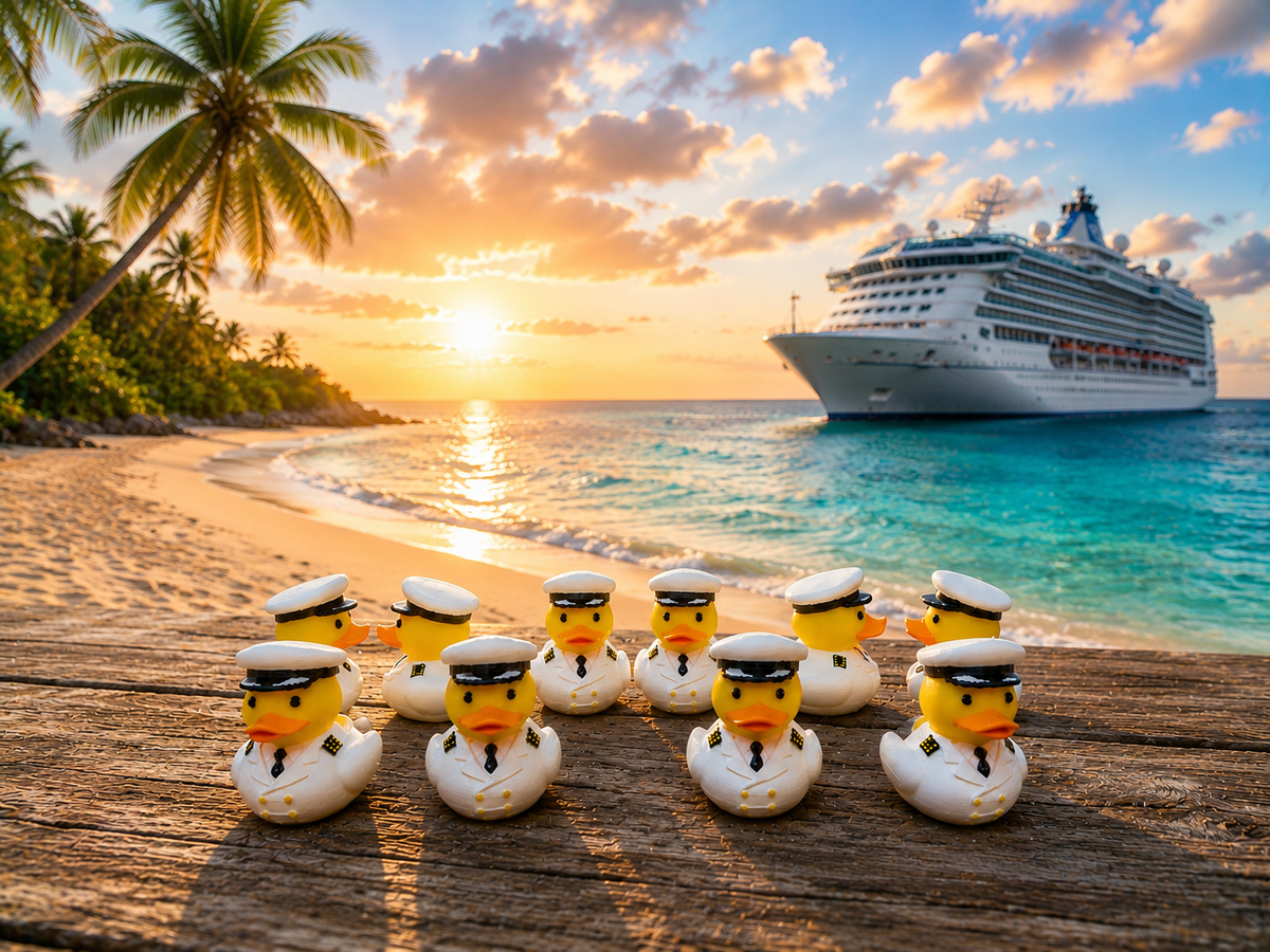 Set of 10 Captain Ducks