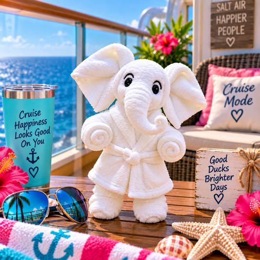 Towel Me About It – Cruise Elephant