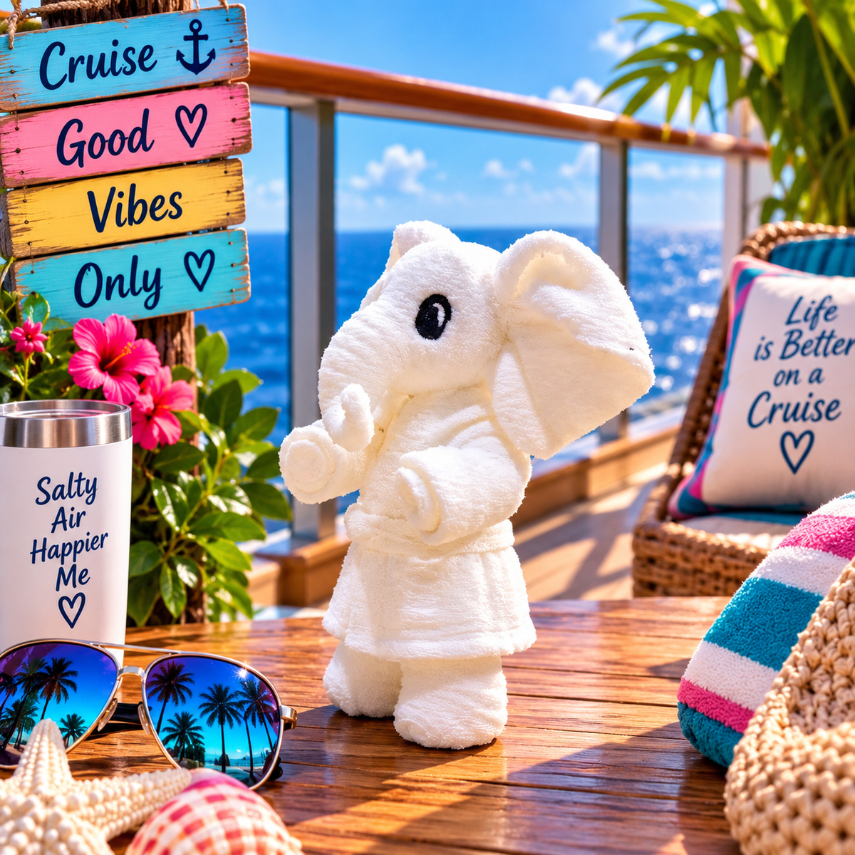 Towel Me About It – Cruise Elephant