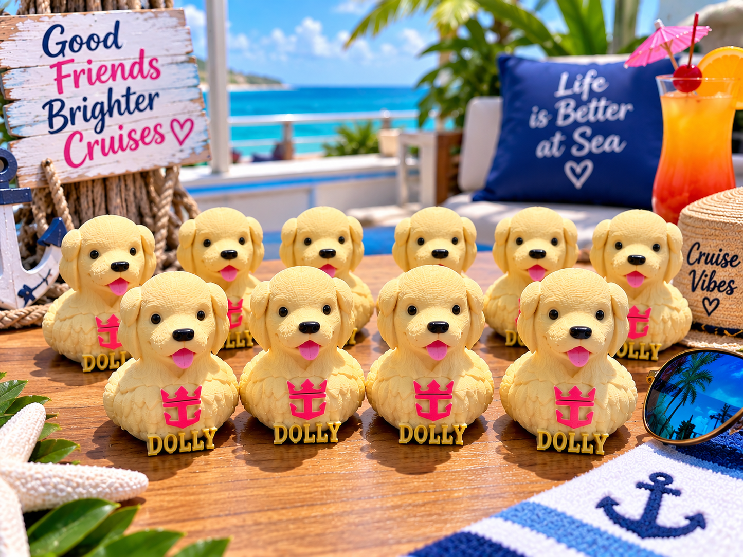 Set of 10, Hero of the Seas, Dolly the Dog