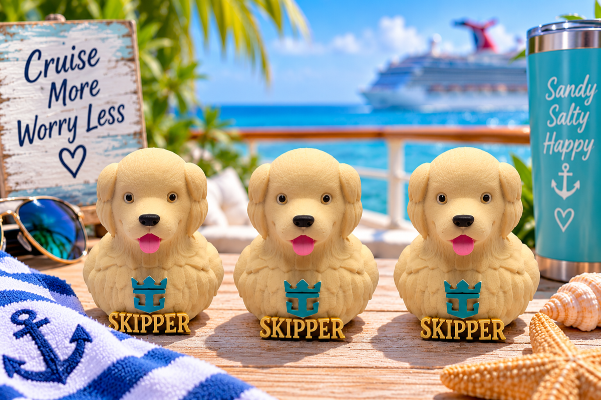 Set of 10, Legend of the Seas, Skipper the Dog