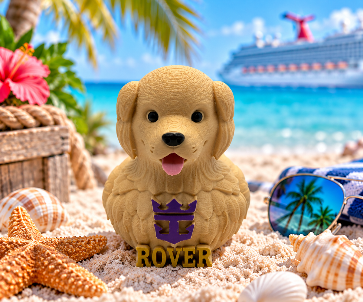 Set of 10, Icon of the Seas, Rover the Dog