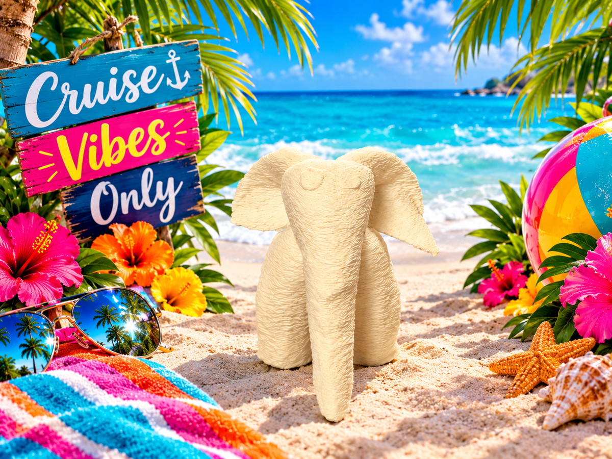 Small Towel Elephant