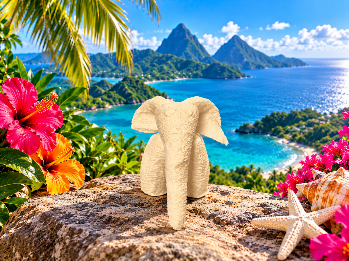 Small Towel Elephant
