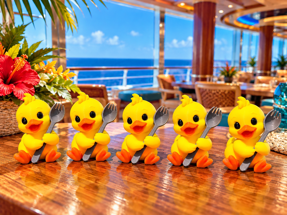 Spork Ducks – Set of 5