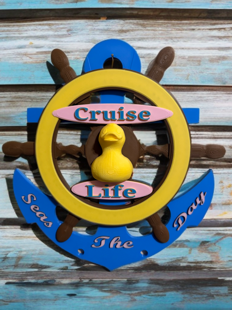 Interchangeable Cruise Door Hanger Decoration