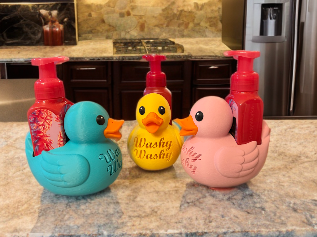 Washy Washy Soap Dispenser Duck