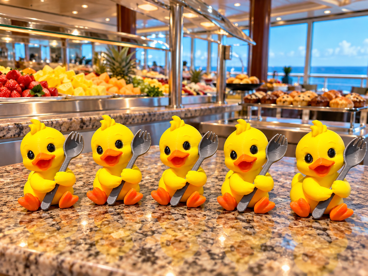 Spork Ducks – Set of 5