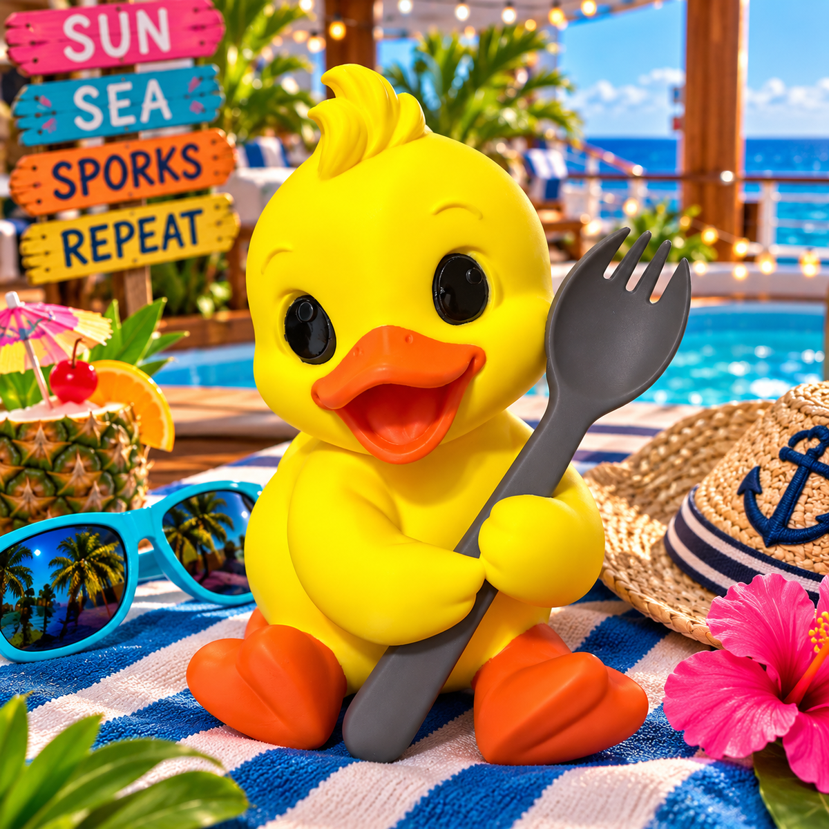 Spork-tacular Large Duck