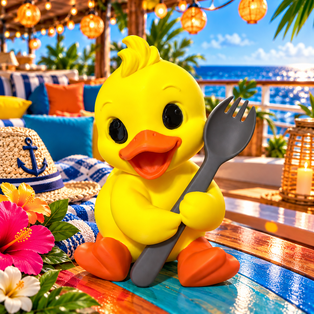Spork-tacular Large Duck